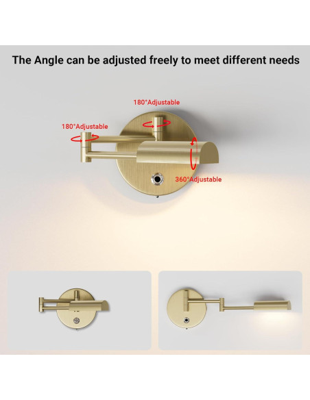 Aplique de Pared Recargable Tipace con Control Remoto 180 Aplique de Pared Recargable Tipace con Control Remoto 180