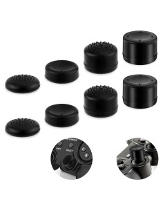 8 Tapas de Agarre para Pulgar PEUTIER para Joystick PS5/PS4