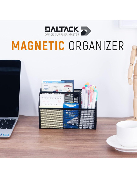 Soporte Magnético DALTACK para Lápices y Accesorios Negro Soporte Magnético DALTACK para Lápices y Accesorios Negro