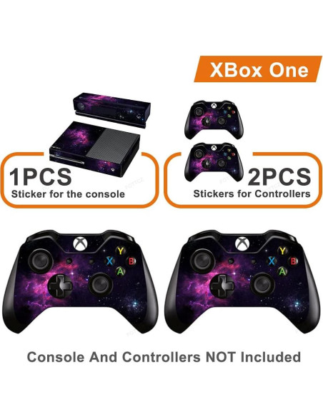 Calcomanía Vinilo Xbox One FOTTCZ Nebulosa Antideslizante Calcomanía Vinilo Xbox One FOTTCZ Nebulosa Antideslizante