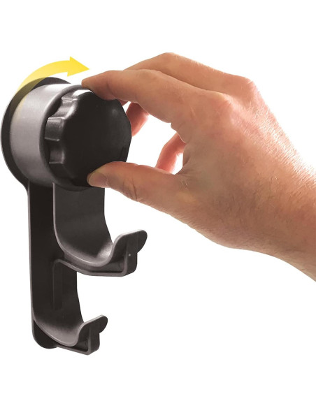 Gancho de Ventosa Mecánica Camco 44028 para Toallas - Negro Gancho de Ventosa Mecánica Camco 44028 para Toallas - Negro