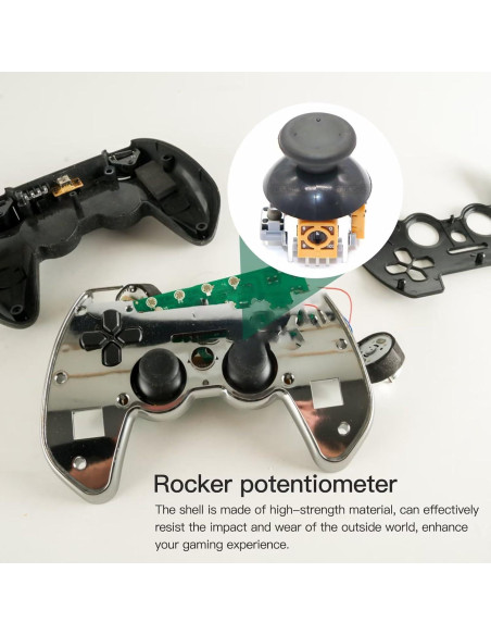 Reemplazo Joystick 3D Acupress para Xbox360 PS2 PS3 - 5 Piezas Reemplazo Joystick 3D Acupress para Xbox360 PS2 PS3 - 5 Piezas