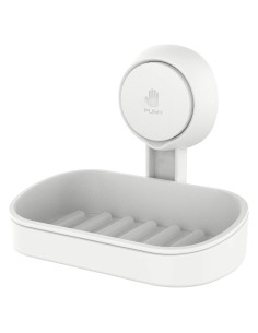 Soporte para Jabón LEVERLOC con Ventosa Ducha 14.7x9.4cm