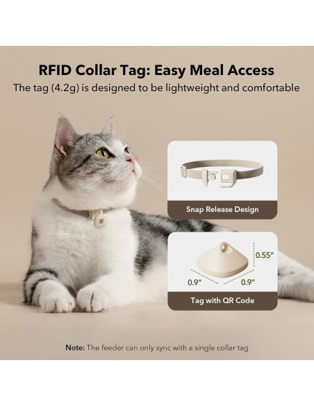 Alimentador Automático para Gatos PETLIBRO 3L Wi-Fi RFID Negro Alimentador Automático para Gatos PETLIBRO 3L Wi-Fi RFID Negro