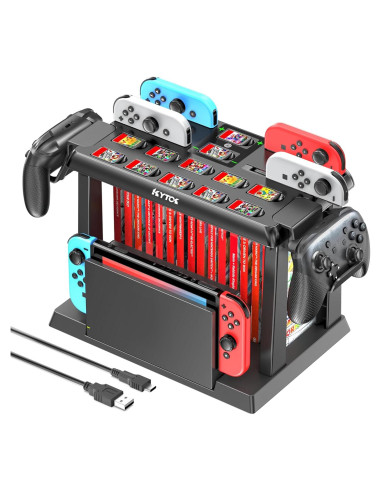 Estación Organizadora Kytok para Nintendo Switch y Joycons