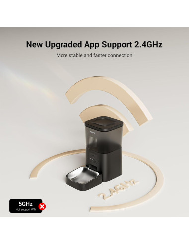 Comedero Automático Espelho para Gatos con Cámara HD y App