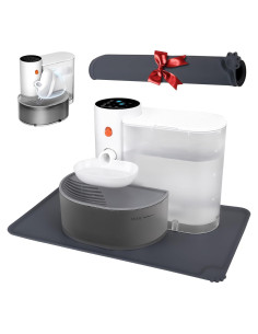Fuente de Agua Inteligente GJEASE 3L para Gatos Sin Filtro