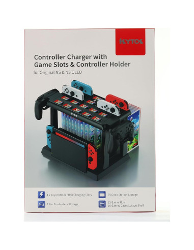 Estación Organizadora Kytok para Nintendo Switch y Joycons