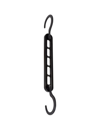 Perchas Colapsables en Cascada Honey-Can-Do Negras, Paquete de 20