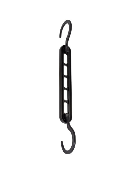 Perchas Colapsables en Cascada Honey-Can-Do Negras, Paquete de 20 Perchas Colapsables en Cascada Honey-Can-Do Negras, Paquete de 20