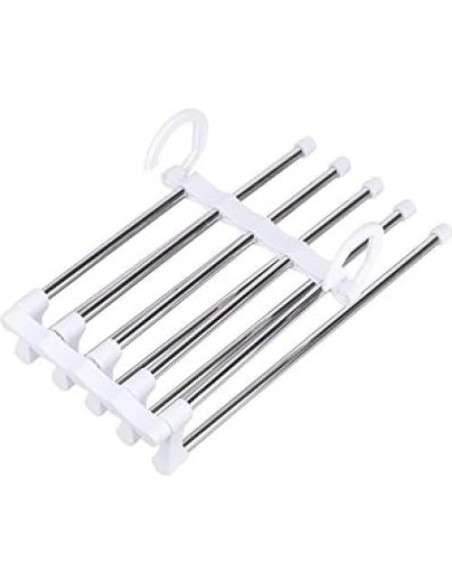 Perchas para Pantalones XHRING Acero Inoxidable Antideslizantes Perchas para Pantalones XHRING Acero Inoxidable Antideslizantes