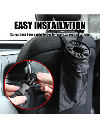 Bolsa de Basura para Auto Wogomz - 2 Piezas Impermeables