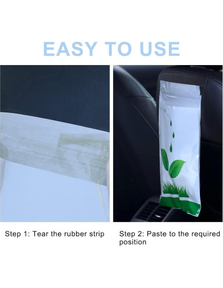 Bolsa de Basura Desechable para Auto Hipruict - 100 Pcs 15.14L Bolsa de Basura Desechable para Auto Hipruict - 100 Pcs 15.14L