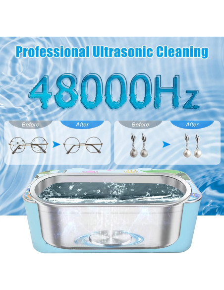 Limpiador Ultrasónico de Joyas SHAP+ Y1 Recargable 350ml Limpiador Ultrasónico de Joyas SHAP+ Y1 Recargable 350ml