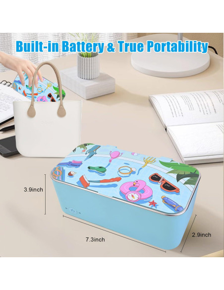 Limpiador Ultrasónico de Joyas SHAP+ Y1 Recargable 350ml Limpiador Ultrasónico de Joyas SHAP+ Y1 Recargable 350ml