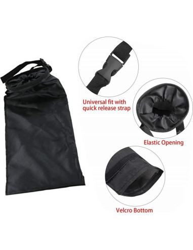 Bolsa de Basura para Auto AISIBO Ecológica Lavable 2 Unidades