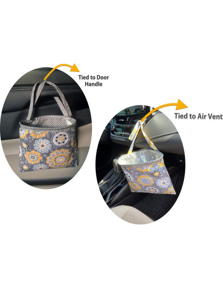 Bolsa de Basura para Auto NeatCarBags - Impermeable y Reutilizable Bolsa de Basura para Auto NeatCarBags - Impermeable y Reutilizable