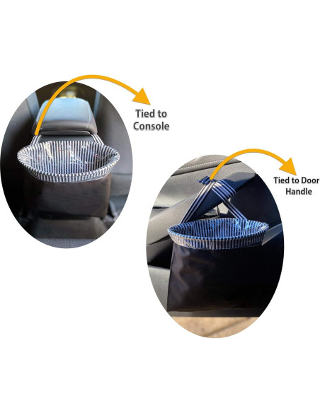 Bolsa de Basura para Auto NeatCarBags Pequeña Impermeable Bolsa de Basura para Auto NeatCarBags Pequeña Impermeable