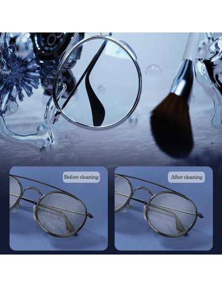 Limpiador Ultrasónico de Joyas Xiqiqi 600ml 3 Modos Gris Limpiador Ultrasónico de Joyas Xiqiqi 600ml 3 Modos Gris