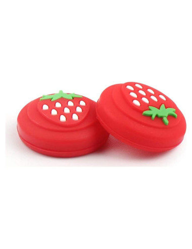 Tapas de agarre para joystick Nintendo Switch OCITY 2PCS rojo