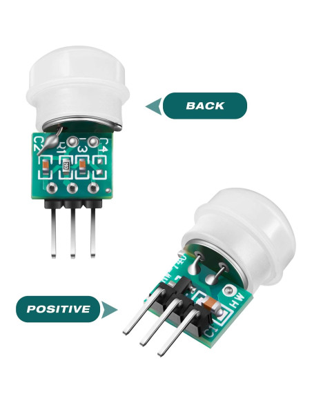 Módulo Sensor de Movimiento PIR Weewooday AM312 - 10 Piezas Módulo Sensor de Movimiento PIR Weewooday AM312 - 10 Piezas