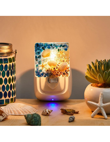 Luz Nocturna Decorativa Hortsun Estrella de Mar 11.9cm