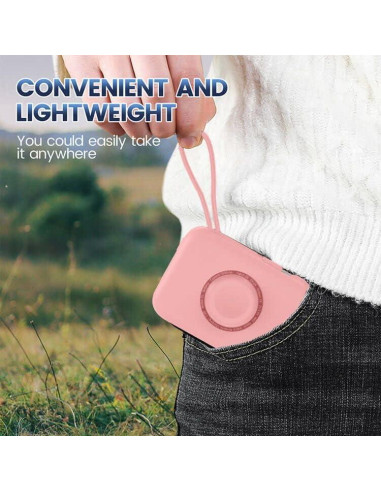Cargador Portátil Magnético HUOTO 5000mAh para iPhone y Apple Watch