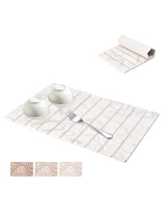 Alfombrilla de Secado de Piedra Diatomácea FVNANL 61x41 cm Blanca