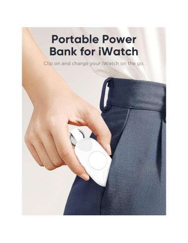 Cargador Portátil Magnético VACOOR para Apple Watch 1000mAh