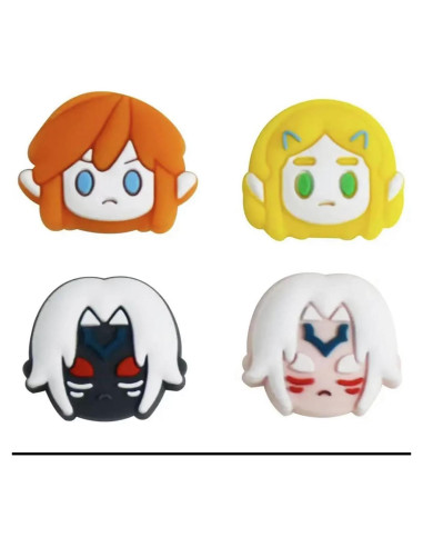 Tapones de Dedo Nintendo Switch Shuttlecock - Silicona 4 Piezas