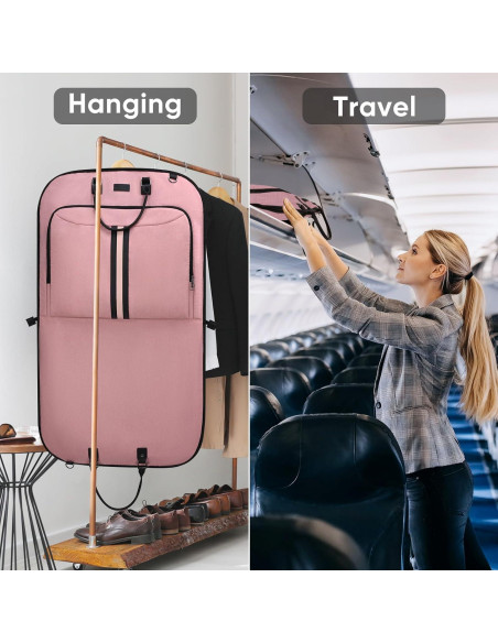 Bolsa de Ropa Plegable BALEINE 106.68x60.96cm Rosa Bolsa de Ropa Plegable BALEINE 106.68x60.96cm Rosa