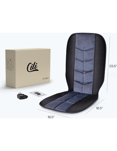 Almohadilla de Masaje CILI CL-2613 con Calor y 10 Motores Almohadilla de Masaje CILI CL-2613 con Calor y 10 Motores