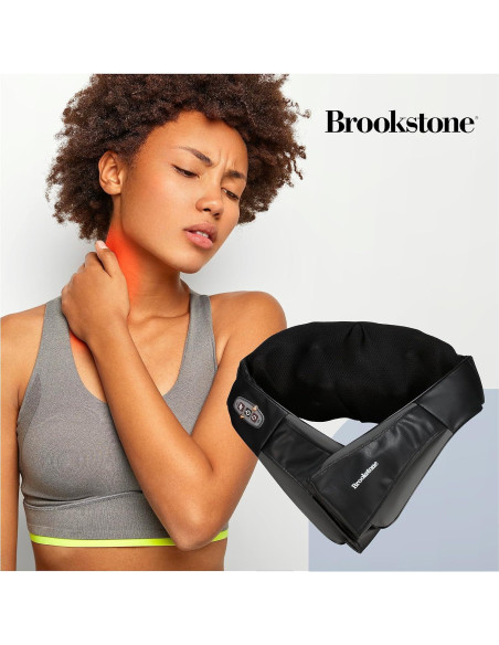 Masajeador de Cuello y Hombros Shiatsu Brookstone con Calor Masajeador de Cuello y Hombros Shiatsu Brookstone con Calor