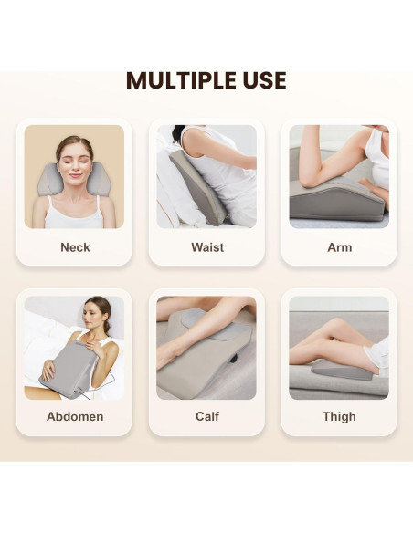 Masajeador de Espalda Shiatsu Heycool HY-1B8 con Calor 3D Masajeador de Espalda Shiatsu Heycool HY-1B8 con Calor 3D