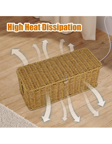 Caja de Gestión de Cables Gvztxoe 2 Piezas Mediana y Grande