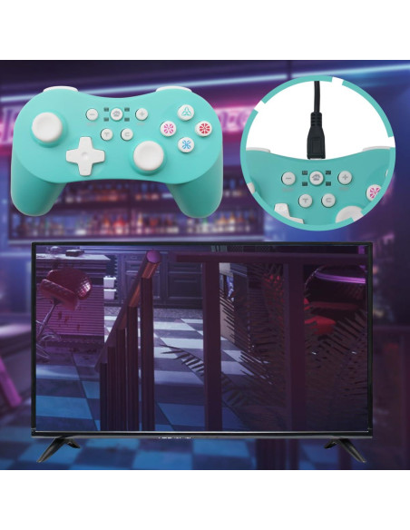 Controlador Inalámbrico INGQI para Nintendo Switch Verde Controlador Inalámbrico INGQI para Nintendo Switch Verde