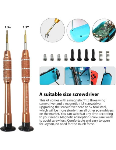 Kit de Reparación Joysticks Reemplazo GRABOTE para Joy-Con Switch