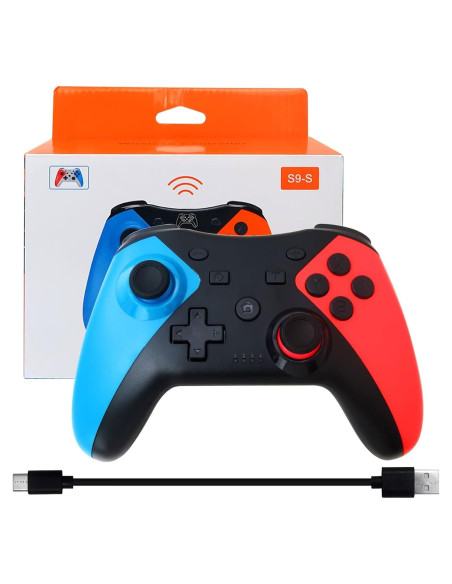 Controlador Inalámbrico Hevituwhe para Nintendo Switch - 6 Ejes Controlador Inalámbrico Hevituwhe para Nintendo Switch - 6 Ejes