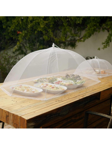 Cubiertas de Alimentos Plegables Simply Genius 43x43 cm - 6 Pzas