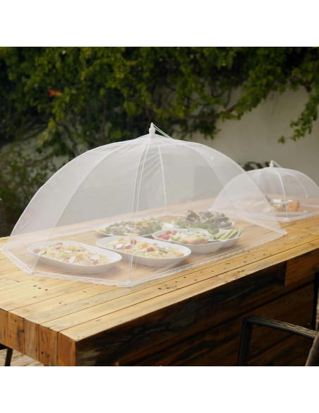 Cubiertas de Alimentos Plegables Simply Genius 43x43 cm - 6 Pzas Cubiertas de Alimentos Plegables Simply Genius 43x43 cm - 6 Pzas