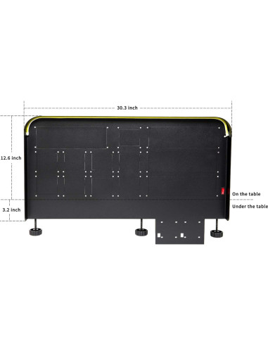 Cockpit Simulador de Vuelo Meza Mount - Soporte Compatible