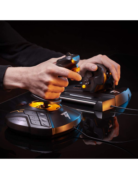 Paquete de Vuelo Thrustmaster T.16000M FCS - Joystick y Acelerador Paquete de Vuelo Thrustmaster T.16000M FCS - Joystick y Acelerador