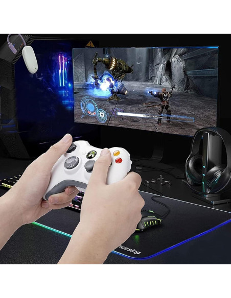 Gamepad USB con Cable USonline911 Doble Vibración PC Xbox Gamepad USB con Cable USonline911 Doble Vibración PC Xbox