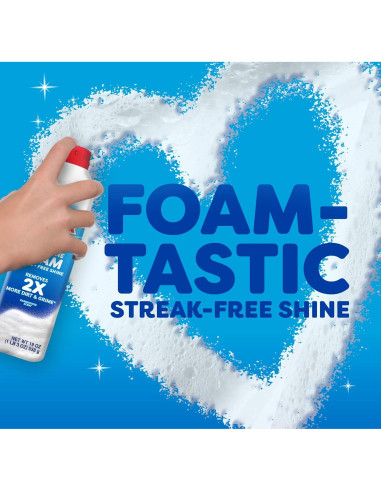 Limpiador de Vidrios Windex Fast Shine Foam 0.56 L Sin Goteo