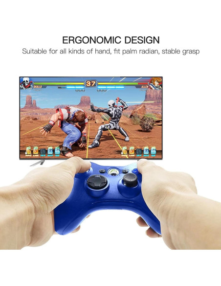 Controlador USB Con Cable USonline911 para Xbox 360 y PC Controlador USB Con Cable USonline911 para Xbox 360 y PC