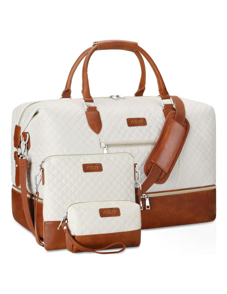Bolsa de viaje tipo duffel ITIEZY grande con compartimento para zapatos Bolsa de viaje tipo duffel ITIEZY grande con compartimento para zapatos