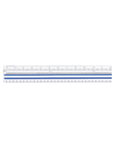 Regla de Aumento Westcott 30.48 cm Transparente 14125