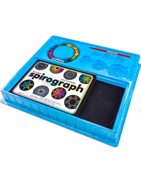 Kit de Dibujo Spirograph Scratch & Shimmer - 7 Piezas Kit de Dibujo Spirograph Scratch & Shimmer - 7 Piezas