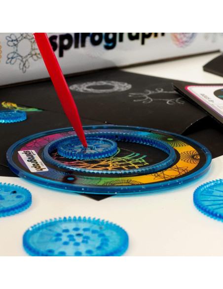 Kit de Dibujo Spirograph Scratch & Shimmer - 7 Piezas Kit de Dibujo Spirograph Scratch & Shimmer - 7 Piezas