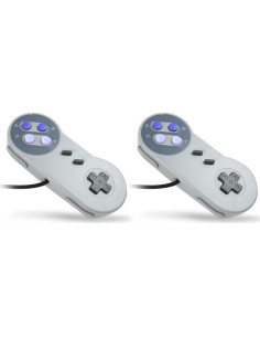 Paquete de 2 Controladores USB Ergonómicos USonline911 para PC y Raspberry Pi 2